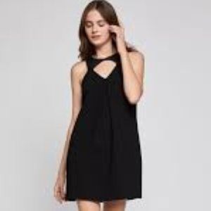 Mixed Media Cutout Dress